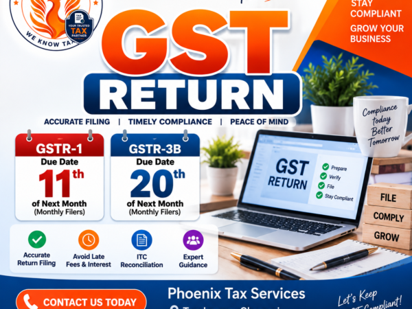 GST Return Filing in Tambaram Chennai - Phoenix Tax Services